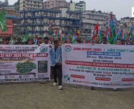 JNC, JSU Intensify Protest Against Shree Cement Hearing, Accuse Govt of Intimidation in Meghalaya