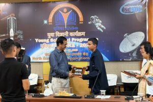 KV Umroi Student Shines at ISRO’s YUVIKA-2026 Programme