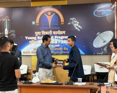 KV Umroi Student Shines at ISRO’s YUVIKA-2026 Programme