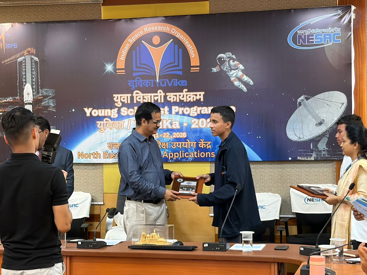KV Umroi Student Shines at ISRO’s YUVIKA-2026 Programme