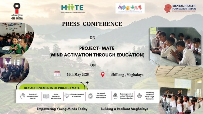 MATE Stresses Mental Health Awareness, Early Intervention in Schools