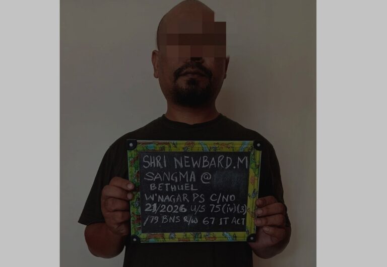 Meghalaya police arrest a man for targeting women with vulgar posts online