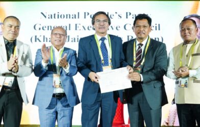 NPP formally announces Dr Nonglait as Shillong LS bypoll candidate; CM says ‘will win this election’.