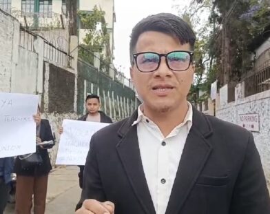 Vocational Teachers Protest in Shillong; CM Conrad Sangma Assures Talks