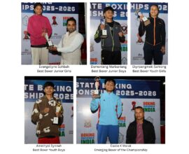 Young Boxers Shine at State Championship in Shillong