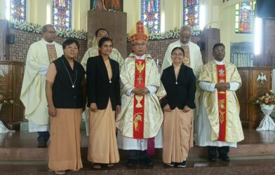 Archbishop Victor Urges Faithful to Be Courageous Witnesses as Daughters of St. Paul Mark 75 Years in India