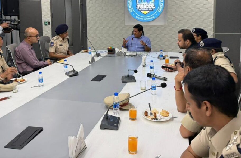CM Visits Telangana ICCC, Plans to Replicate Model in Meghalaya