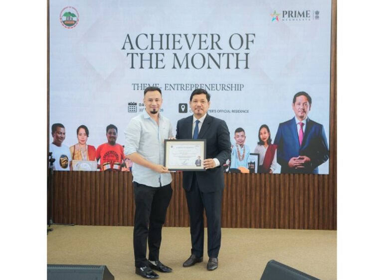 CM launches ‘Achievers of the Month’ to spotlight Meghalaya entrepreneurs; July set aside for startup stories