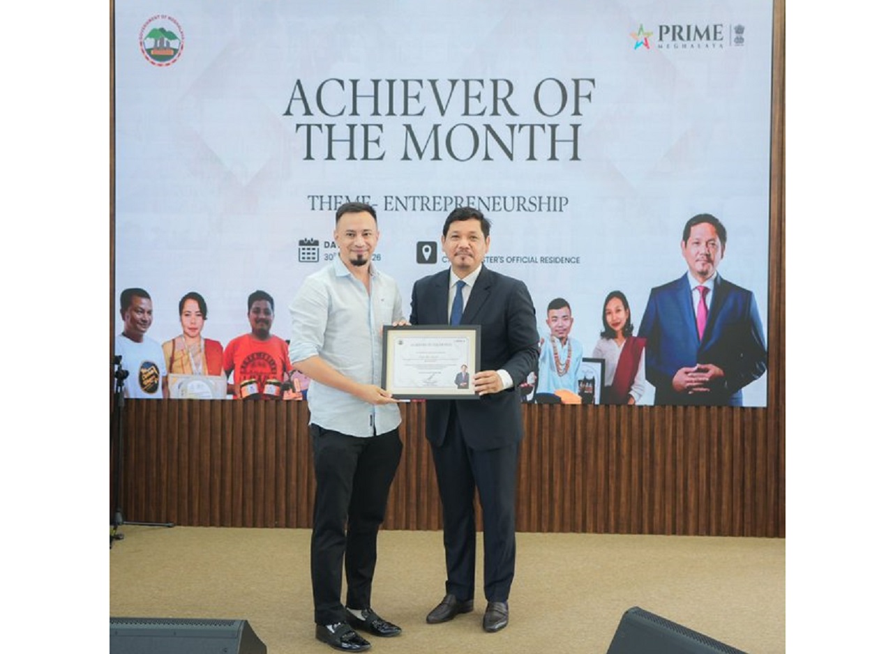 CM launches ‘Achievers of the Month’ to spotlight Meghalaya entrepreneurs; July set aside for startup stories