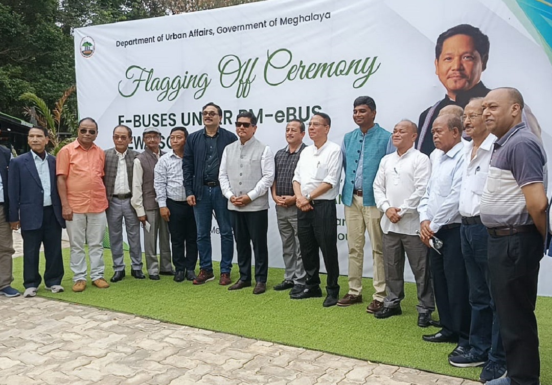 E-Buses to Cut Travel Costs and Ease Shillong Traffic Congestion, Says Conrad Sangma