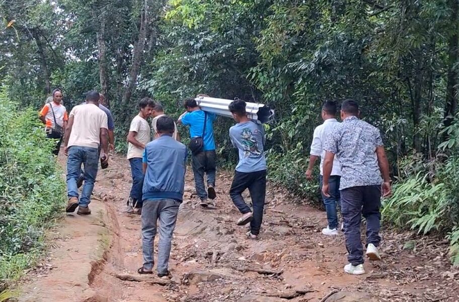 HANM Donates Roofing Sheets to Storm-Damaged Umsyai Mawlamase Presbyterian LP School