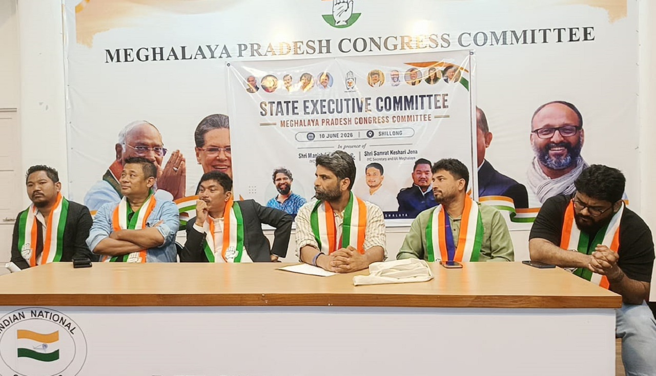 IYC Reviews Meghalaya Unit, Focuses on Youth Outreach and Raises Concerns Over NEET Tragedy