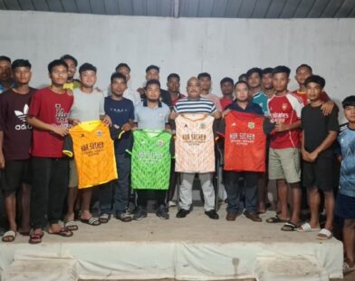 Lamlynti Sports Club Unveils Jersey Ahead of SSA 3rd Division Football League