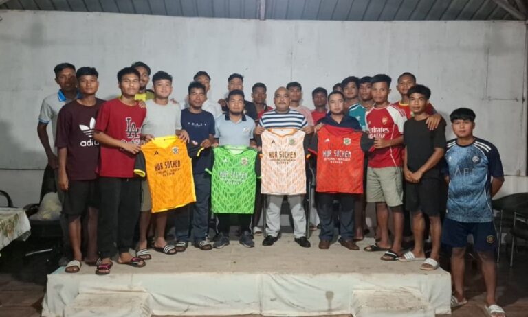 Lamlynti Sports Club Unveils Jersey Ahead of SSA 3rd Division Football League