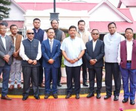 NPP’s James K Sangma files nomination, says will raise Meghalaya’s pending issues in upper house SHILLONG, JUN 8: NPP national vice president and former home minister James Sangma filed his nomination on Monday for the lone Meghalaya Rajya Sabha seat. He was accompanied by Chief Minister Conrad K Sangma, cabinet ministers Sanbor Shullai and Marcuise N Marak, and MLAs of the MDA government. Speaking after submitting his papers, Sangma expressed gratitude to the state’s leadership and alliance partners for backing his candidature. “First of all I am very grateful to the people of Meghalaya, the chief minister Conrad K Sangma, both deputy chief ministers, all ministers, MLAs and also all alliance partners from the UDP, HSPDP, BJP and independent MLA for having supported my candidature for the Rajya Sabha,” he said. Sangma said he had completed the nomination process and was looking forward to the outcome once the electoral procedure concludes. “Today I have just finished filing my nomination and I look forward to being elected after all election processes are over,” he stated. Outlining his priorities if elected, the NPP leader said he would focus on issues pending for a long time and matters that the state needs to navigate collectively in the future. “The responsibility of MP Rajya Sabha if it were to fall on my shoulder, I will look at how many of the issues which have been pending for longtime and also issues which we as a state collectively look at navigating in the future. These are the issues that I intend to be vocal about in the upper house, so that the voice of Meghalaya can be heard in Rajya Sabha,” Sangma said. He described his selection as a collective decision of the MDA and said he was honoured to be chosen unanimously by MDA II. “This decision is collectively made by the MDA, all I can say that I am deeply honoured and privileged to be unanimously selected by the MDA II and all I can that we are here to serve the people of Meghalaya and I will be taking any responsibility given upon me and similarly today the MDA II had given me the responsibility of being the candidate and I look forward to carry out the responsibility,” he said. With Monday being the last day for filing nominations, Sangma noted that it was too early to draw conclusions, but said he felt privileged to be sent as Rajya Sabha MP by the government if the election turned out to be uncontested. “We have to wait till the end of the day, today is the last day of filing nomination so I don't think we can jump to conclusion here but yes if it were to be uncontested but again I feel privileged to be send as MP Rajya Sabha by the government and I will collectively represented the entire state,” he said. On the term of the seat, Sangma said a Rajya Sabha member serves for six years and he intended to complete it. “The term of MP Rajya Sabha is six years, so I don't intend to come back as I will complete the term. It will be very unfortunate for anyone to go there and then abruptly come back,” he said. He also explained that the consensus on his candidature came after consultations among alliance partners. “Consensus means after consultation, whatever differences may have been, it's always a matter of coming together and discussing whatever issue that there is and coming to a unanimous decision, so the consensus was the fact that there was discussion and all the alliance partners decided to forward my name,” Sangma added.