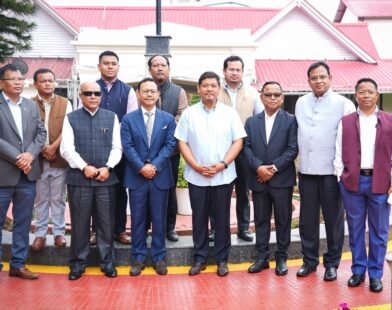 NPP’s James K Sangma files nomination, says will raise Meghalaya’s pending issues in upper house SHILLONG, JUN 8: NPP national vice president and former home minister James Sangma filed his nomination on Monday for the lone Meghalaya Rajya Sabha seat. He was accompanied by Chief Minister Conrad K Sangma, cabinet ministers Sanbor Shullai and Marcuise N Marak, and MLAs of the MDA government. Speaking after submitting his papers, Sangma expressed gratitude to the state’s leadership and alliance partners for backing his candidature. “First of all I am very grateful to the people of Meghalaya, the chief minister Conrad K Sangma, both deputy chief ministers, all ministers, MLAs and also all alliance partners from the UDP, HSPDP, BJP and independent MLA for having supported my candidature for the Rajya Sabha,” he said. Sangma said he had completed the nomination process and was looking forward to the outcome once the electoral procedure concludes. “Today I have just finished filing my nomination and I look forward to being elected after all election processes are over,” he stated. Outlining his priorities if elected, the NPP leader said he would focus on issues pending for a long time and matters that the state needs to navigate collectively in the future. “The responsibility of MP Rajya Sabha if it were to fall on my shoulder, I will look at how many of the issues which have been pending for longtime and also issues which we as a state collectively look at navigating in the future. These are the issues that I intend to be vocal about in the upper house, so that the voice of Meghalaya can be heard in Rajya Sabha,” Sangma said. He described his selection as a collective decision of the MDA and said he was honoured to be chosen unanimously by MDA II. “This decision is collectively made by the MDA, all I can say that I am deeply honoured and privileged to be unanimously selected by the MDA II and all I can that we are here to serve the people of Meghalaya and I will be taking any responsibility given upon me and similarly today the MDA II had given me the responsibility of being the candidate and I look forward to carry out the responsibility,” he said. With Monday being the last day for filing nominations, Sangma noted that it was too early to draw conclusions, but said he felt privileged to be sent as Rajya Sabha MP by the government if the election turned out to be uncontested. “We have to wait till the end of the day, today is the last day of filing nomination so I don't think we can jump to conclusion here but yes if it were to be uncontested but again I feel privileged to be send as MP Rajya Sabha by the government and I will collectively represented the entire state,” he said. On the term of the seat, Sangma said a Rajya Sabha member serves for six years and he intended to complete it. “The term of MP Rajya Sabha is six years, so I don't intend to come back as I will complete the term. It will be very unfortunate for anyone to go there and then abruptly come back,” he said. He also explained that the consensus on his candidature came after consultations among alliance partners. “Consensus means after consultation, whatever differences may have been, it's always a matter of coming together and discussing whatever issue that there is and coming to a unanimous decision, so the consensus was the fact that there was discussion and all the alliance partners decided to forward my name,” Sangma added.