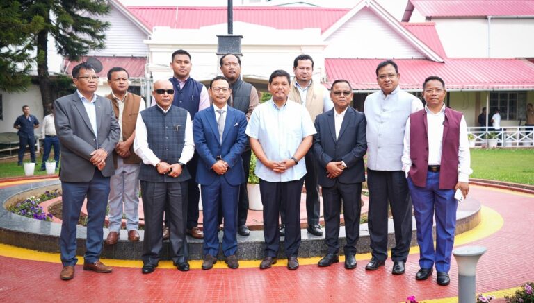 NPP’s James K Sangma files nomination, says will raise Meghalaya’s pending issues in upper house SHILLONG, JUN 8: NPP national vice president and former home minister James Sangma filed his nomination on Monday for the lone Meghalaya Rajya Sabha seat. He was accompanied by Chief Minister Conrad K Sangma, cabinet ministers Sanbor Shullai and Marcuise N Marak, and MLAs of the MDA government. Speaking after submitting his papers, Sangma expressed gratitude to the state’s leadership and alliance partners for backing his candidature. “First of all I am very grateful to the people of Meghalaya, the chief minister Conrad K Sangma, both deputy chief ministers, all ministers, MLAs and also all alliance partners from the UDP, HSPDP, BJP and independent MLA for having supported my candidature for the Rajya Sabha,” he said. Sangma said he had completed the nomination process and was looking forward to the outcome once the electoral procedure concludes. “Today I have just finished filing my nomination and I look forward to being elected after all election processes are over,” he stated. Outlining his priorities if elected, the NPP leader said he would focus on issues pending for a long time and matters that the state needs to navigate collectively in the future. “The responsibility of MP Rajya Sabha if it were to fall on my shoulder, I will look at how many of the issues which have been pending for longtime and also issues which we as a state collectively look at navigating in the future. These are the issues that I intend to be vocal about in the upper house, so that the voice of Meghalaya can be heard in Rajya Sabha,” Sangma said. He described his selection as a collective decision of the MDA and said he was honoured to be chosen unanimously by MDA II. “This decision is collectively made by the MDA, all I can say that I am deeply honoured and privileged to be unanimously selected by the MDA II and all I can that we are here to serve the people of Meghalaya and I will be taking any responsibility given upon me and similarly today the MDA II had given me the responsibility of being the candidate and I look forward to carry out the responsibility,” he said. With Monday being the last day for filing nominations, Sangma noted that it was too early to draw conclusions, but said he felt privileged to be sent as Rajya Sabha MP by the government if the election turned out to be uncontested. “We have to wait till the end of the day, today is the last day of filing nomination so I don't think we can jump to conclusion here but yes if it were to be uncontested but again I feel privileged to be send as MP Rajya Sabha by the government and I will collectively represented the entire state,” he said. On the term of the seat, Sangma said a Rajya Sabha member serves for six years and he intended to complete it. “The term of MP Rajya Sabha is six years, so I don't intend to come back as I will complete the term. It will be very unfortunate for anyone to go there and then abruptly come back,” he said. He also explained that the consensus on his candidature came after consultations among alliance partners. “Consensus means after consultation, whatever differences may have been, it's always a matter of coming together and discussing whatever issue that there is and coming to a unanimous decision, so the consensus was the fact that there was discussion and all the alliance partners decided to forward my name,” Sangma added.