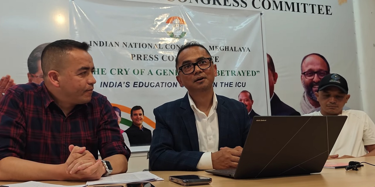 National failures hit Meghalaya hardest: MPCC on NEET chaos, education crisis