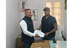 Ri Bhoi Congress Leader Rocky Marwein Resigns from Party