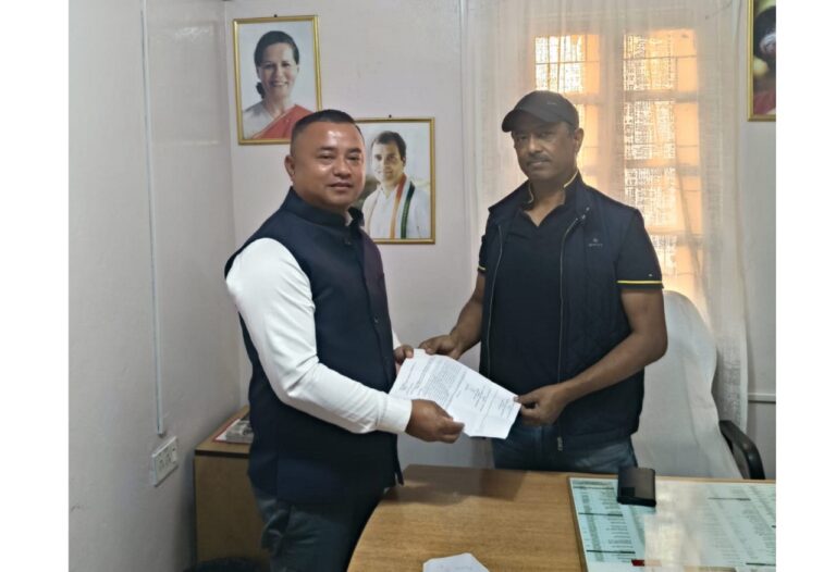 Ri Bhoi Congress Leader Rocky Marwein Resigns from Party
