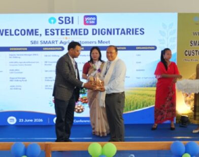 SBI Organises Smart Agri Customers Meet in Nongpoh to Promote Financial Support for Farmers
