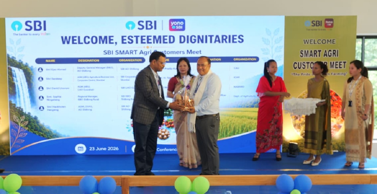 SBI Organises Smart Agri Customers Meet in Nongpoh to Promote Financial Support for Farmers