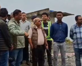 Tynsong says Shillong-Dawki road completely cut, light vehicle diversion being worked out