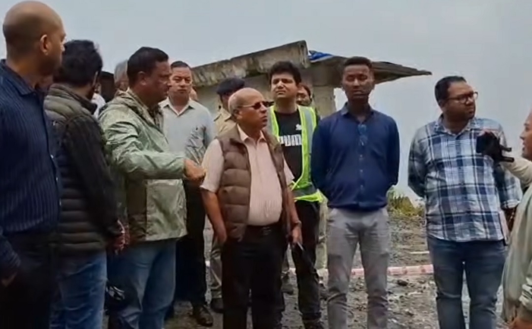 Tynsong says Shillong-Dawki road completely cut, light vehicle diversion being worked out