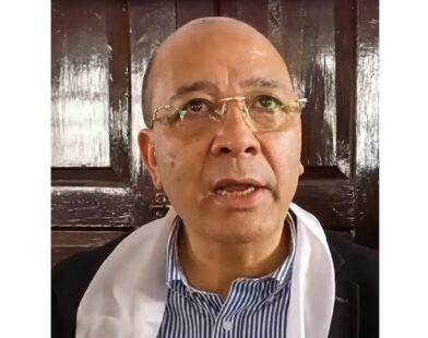 UDP candidate getting good response, says Metbah Lyngdoh