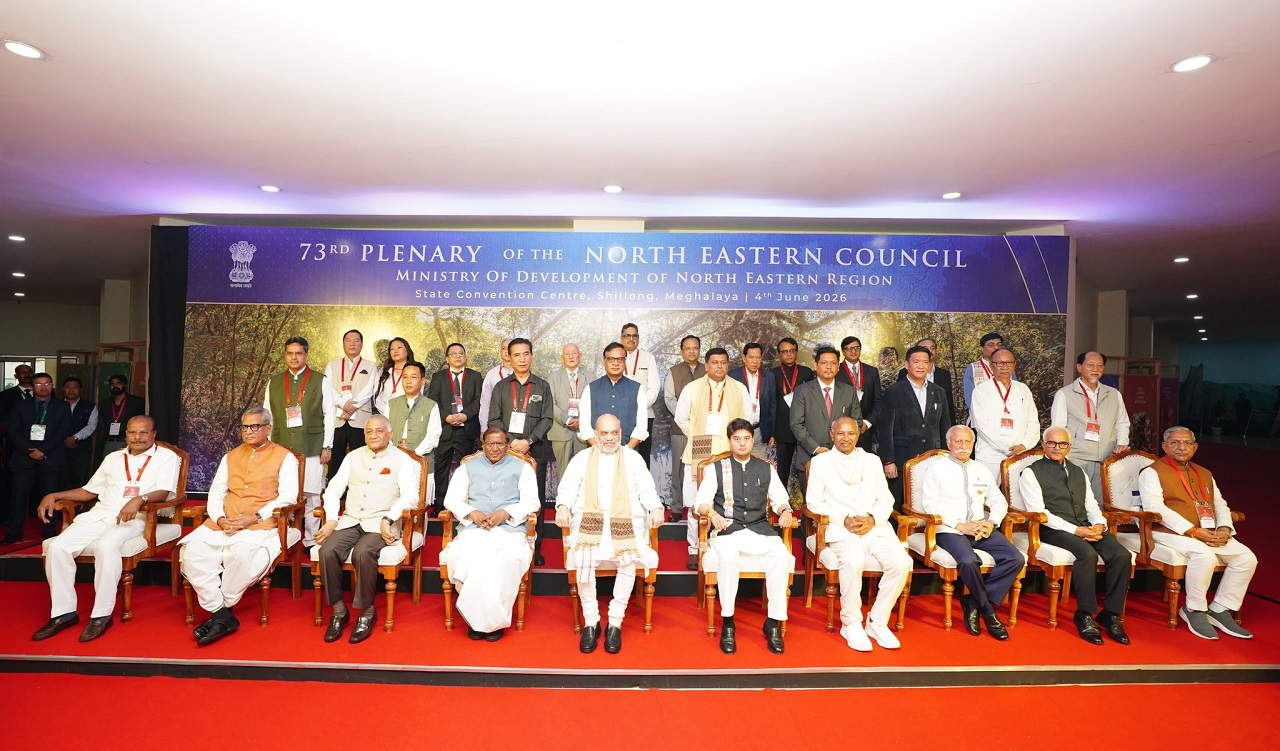 Union Home Minister Amit Shah Chairs 73rd NEC Plenary Meeting in Shillong