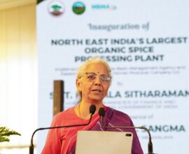 Union finance minister inaugurates Rs 32 Cr spice plant in Meghalaya's Ri Bhoi