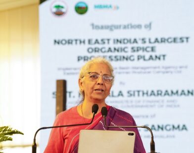 Union finance minister inaugurates Rs 32 Cr spice plant in Meghalaya's Ri Bhoi