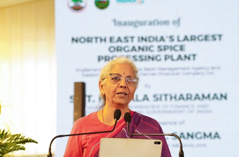 Union finance minister inaugurates Rs 32 Cr spice plant in Meghalaya's Ri Bhoi