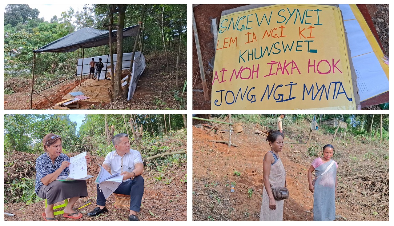 CSWO Continues Sit-in Protest for Second Day Seeking Justice for Orphaned Siblings in Ri Bhoi