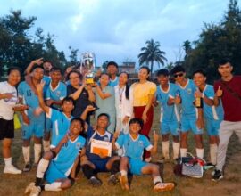Downgate FC Clinches U-15 Summer Football Tournament Title in Dimapur, Players Win Individual Honours