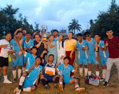 Downgate FC Clinches U-15 Summer Football Tournament Title in Dimapur, Players Win Individual Honours