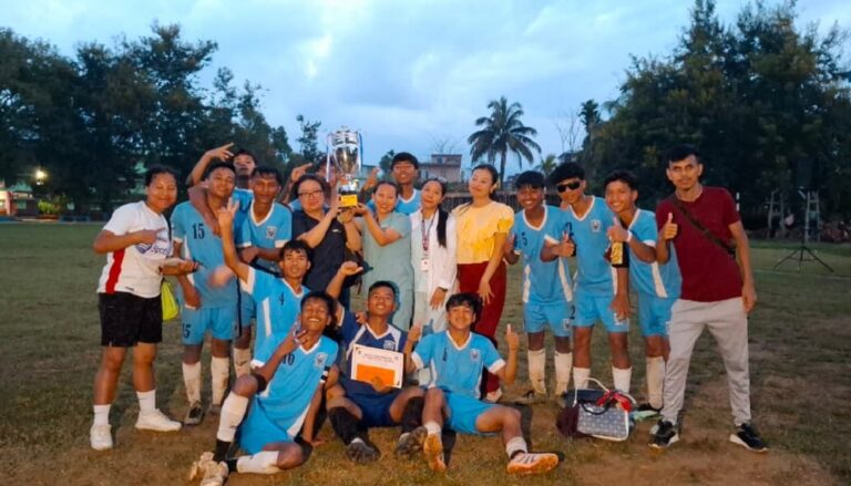 Downgate FC Clinches U-15 Summer Football Tournament Title in Dimapur, Players Win Individual Honours