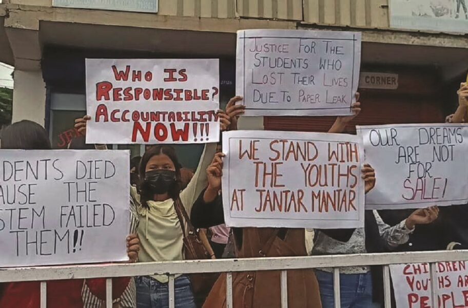 Meghalaya Students Join Nationwide Anti-Paper Leak Protest, Demand Education Minister's Resignation