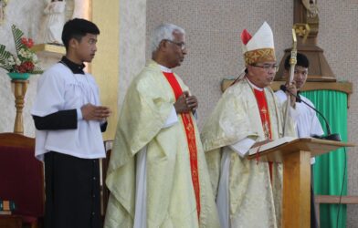 Fr. Roy Anthony Parikal Installed as Fourth Parish Priest of Sts. Peter & Paul Parish, Pynthorumkhrah