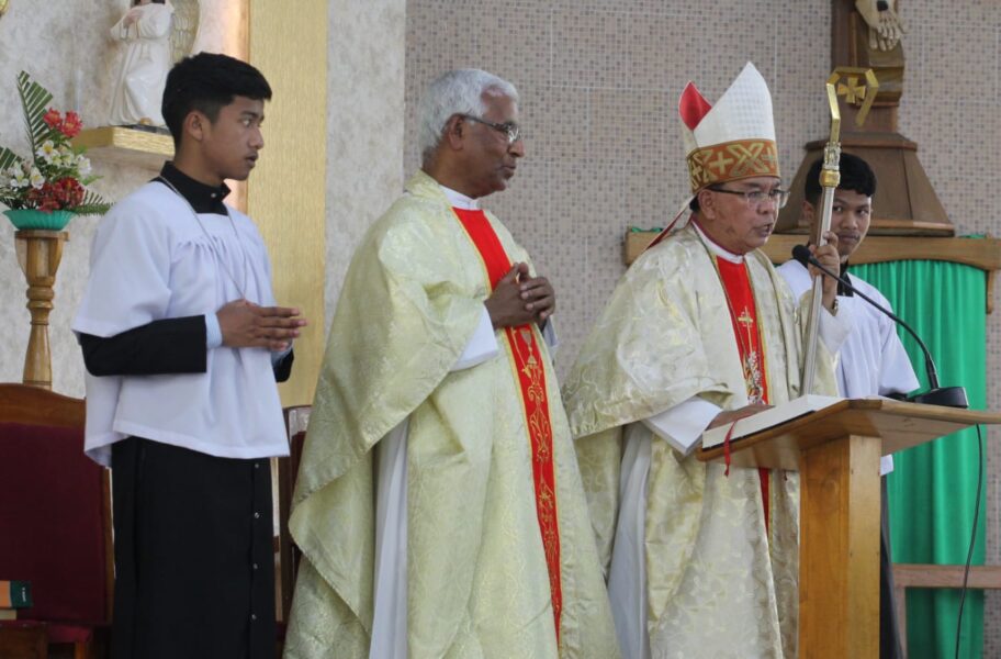 Fr. Roy Anthony Parikal Installed as Fourth Parish Priest of Sts. Peter & Paul Parish, Pynthorumkhrah