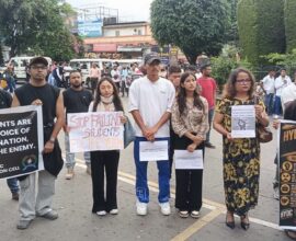 HYC President Regrets Poor Participation of Khasi Youth in NEET Protest Rally