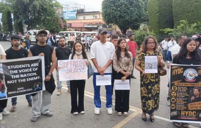 HYC President Regrets Poor Participation of Khasi Youth in NEET Protest Rally