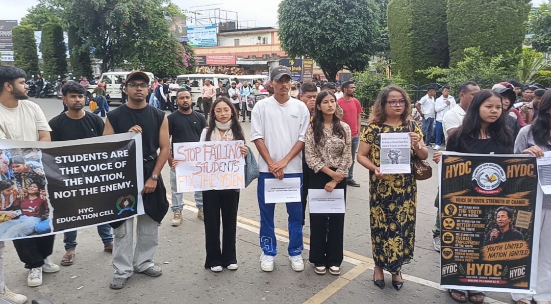 HYC President Regrets Poor Participation of Khasi Youth in NEET Protest Rally
