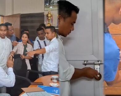 KSU Locks ICAR Director's Office Over Refusal to Observe Behdienkhlam Holiday