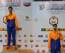 Meghalaya Karatekas Win Gold and Bronze at South Asian Championship in Bangladesh