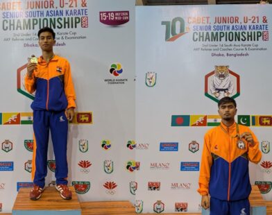 Meghalaya Karatekas Win Gold and Bronze at South Asian Championship in Bangladesh