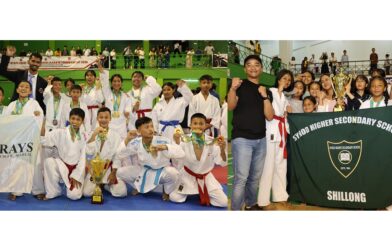 Sunrays Secondary School, Synod HSS Crowned Overall Champions at 32nd Inter-School Karate Tournament