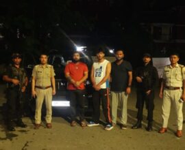 Three Adults Held in Risa Colony Homestay Vandalism Case