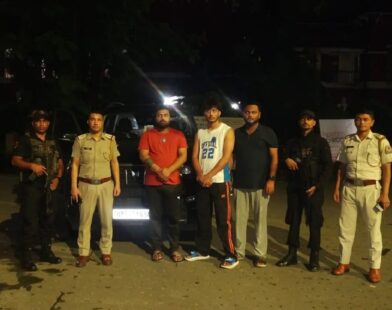Three Adults Held in Risa Colony Homestay Vandalism Case