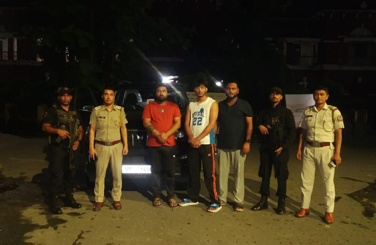 Three Adults Held in Risa Colony Homestay Vandalism Case